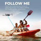 Lumo Pro Mini FPV Drone with Camera, 4.3 In.Screen, Foldable, Brushless Motor, 2-Batteries and Case – Gray