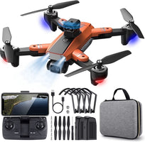 RC Drone with Camera for Kids Adults 4K Quadcopter FPV Video HD Camera Drones for Beginne,Christmas Birthday Gifts