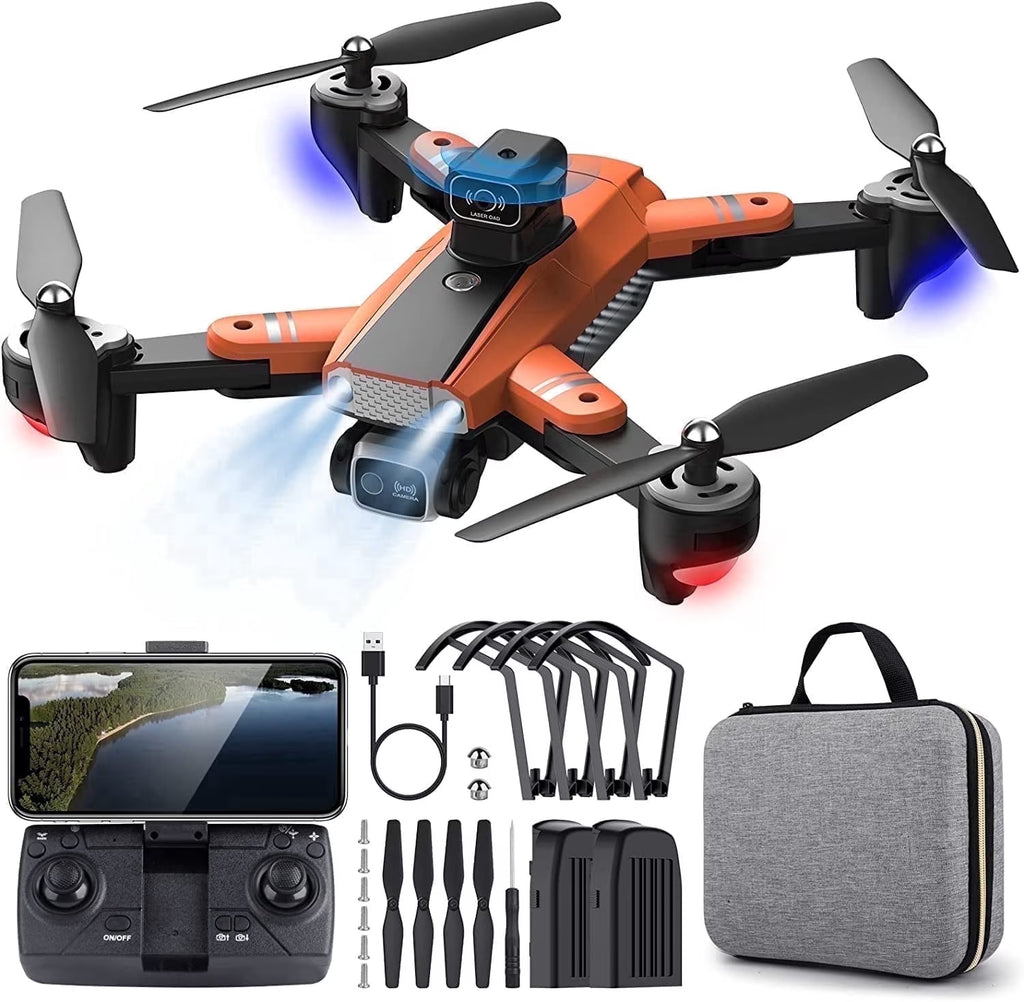 RC Drone with Camera for Kids Adults 4K Quadcopter FPV Video HD Camera Drones for Beginne,Christmas Birthday Gifts