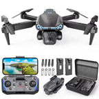 1080P HD Camera FPV Foldable Drone with Altitude Hold 1-Key Take Off/ Landing 3D Flips Headless Mode Speed Adjustment
