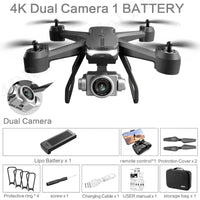 V14 Drone 4K HD Dual Camera 6K WIFI FPV Height Hold Dron RC Helicopter Professional Mini Quadcopter Toys