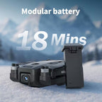 GPS Drone with 4K Camera Foldable Quadcopter FPV Auto Return Home 5G Transmission Adjustable Lens 20 Min Flight