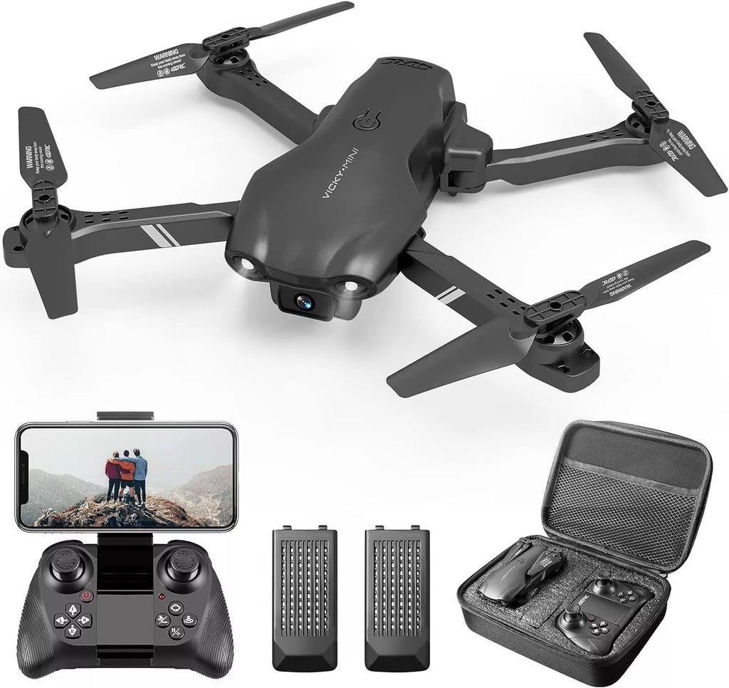 V13 RC Drone 6K HD Dual Camera Wifi FPV Foldable Quadcopter Camera Drone ,2 Battery.Logistics Is Randomly Sent by UPS,USPS,FEDEX