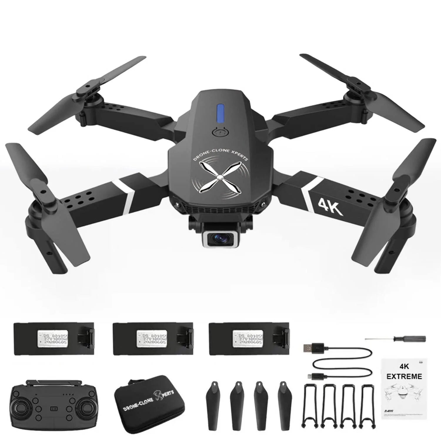 Falcon 4K Drone Pro EXTREME Upgrade with 2 Batteries